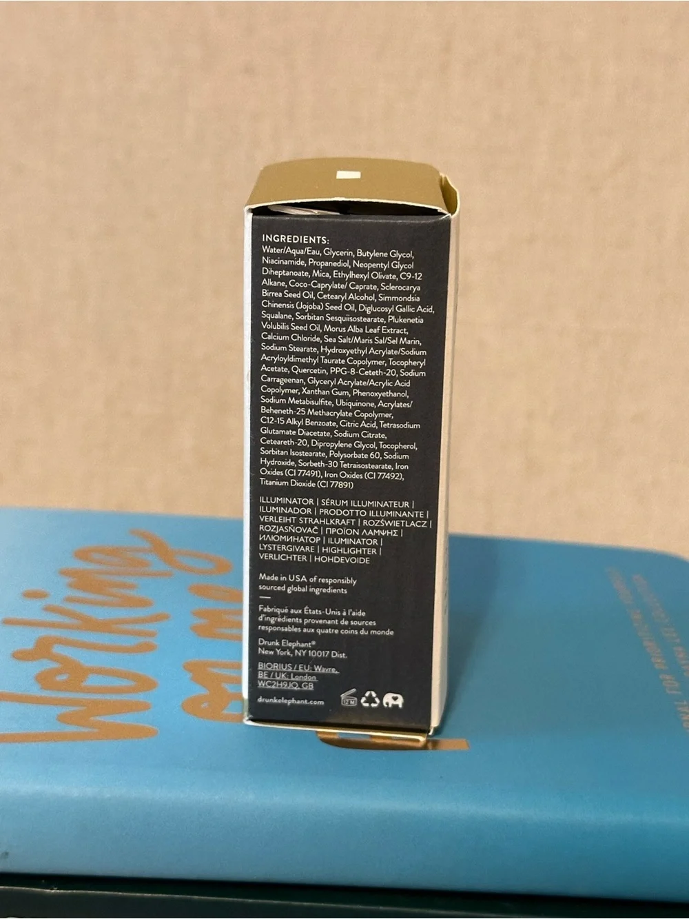 Drunk Elephant B-Goldi Bright Drops — White & Gold